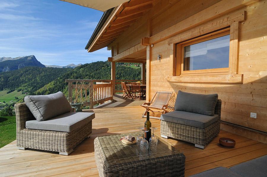 Photos Chalet Poteau Poutre Construction En Haute Savoie