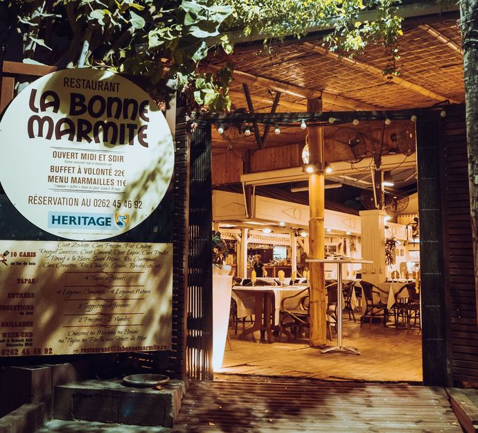 La Bonne Marmite Restaurant Cr Ole Pr S De Saint Paul