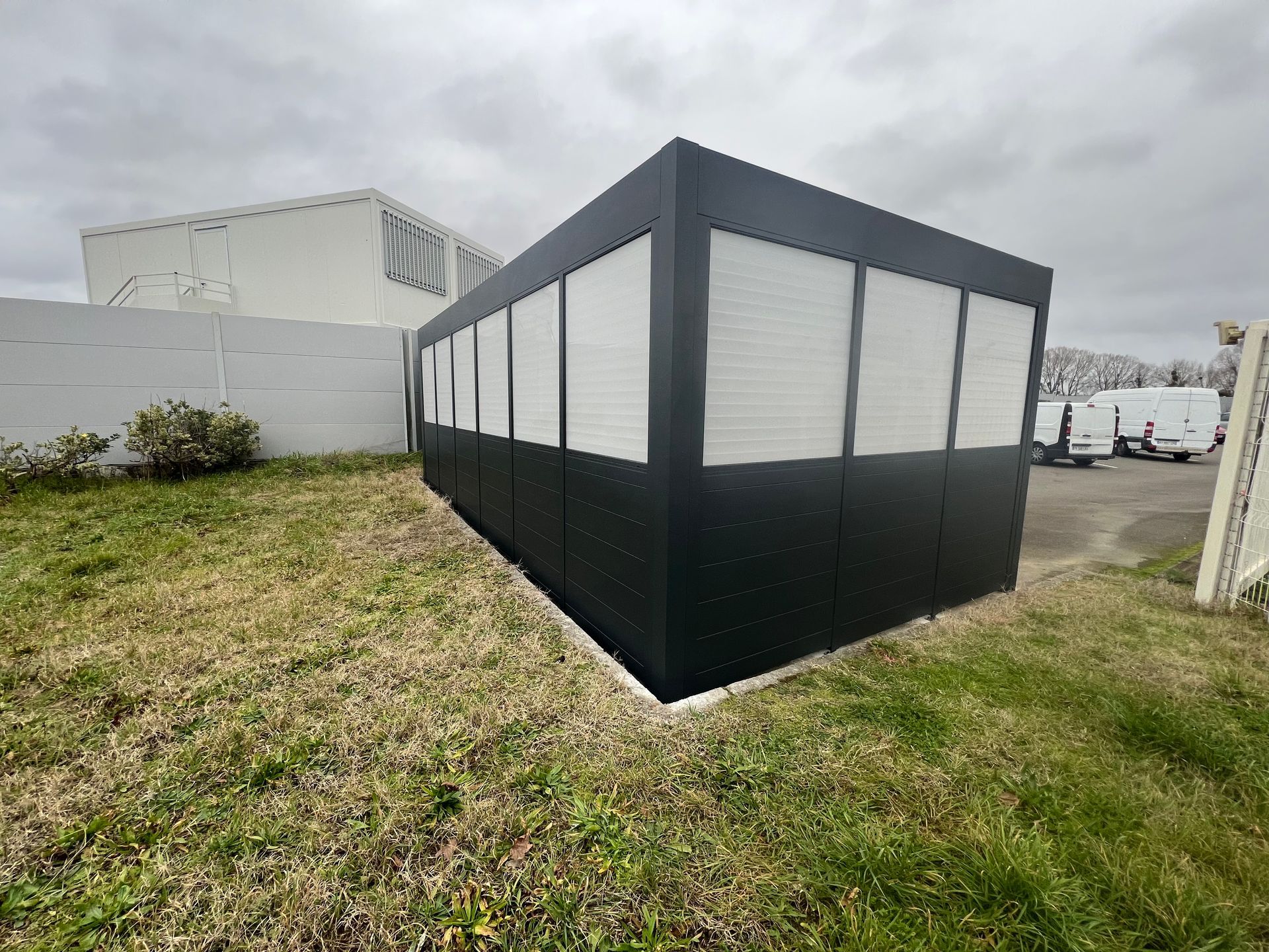 Face arrière Abris Vélos