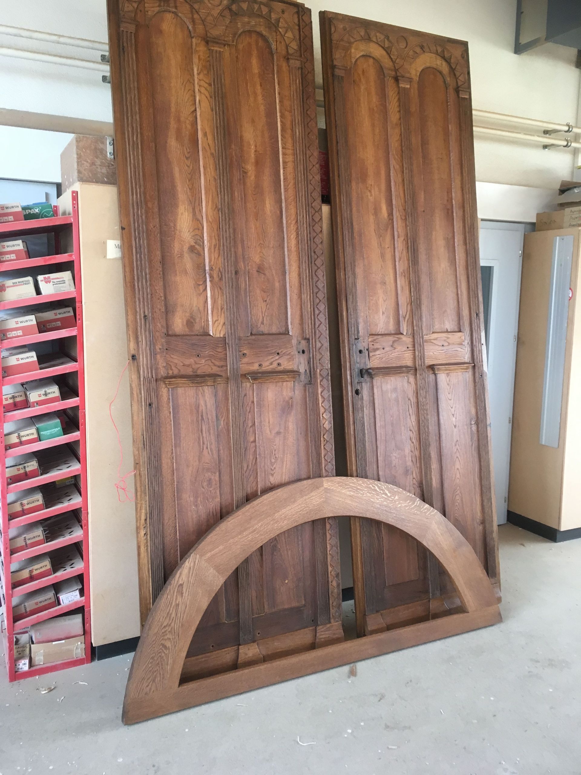 Rénovation de portes d'églises - Favre Bernard