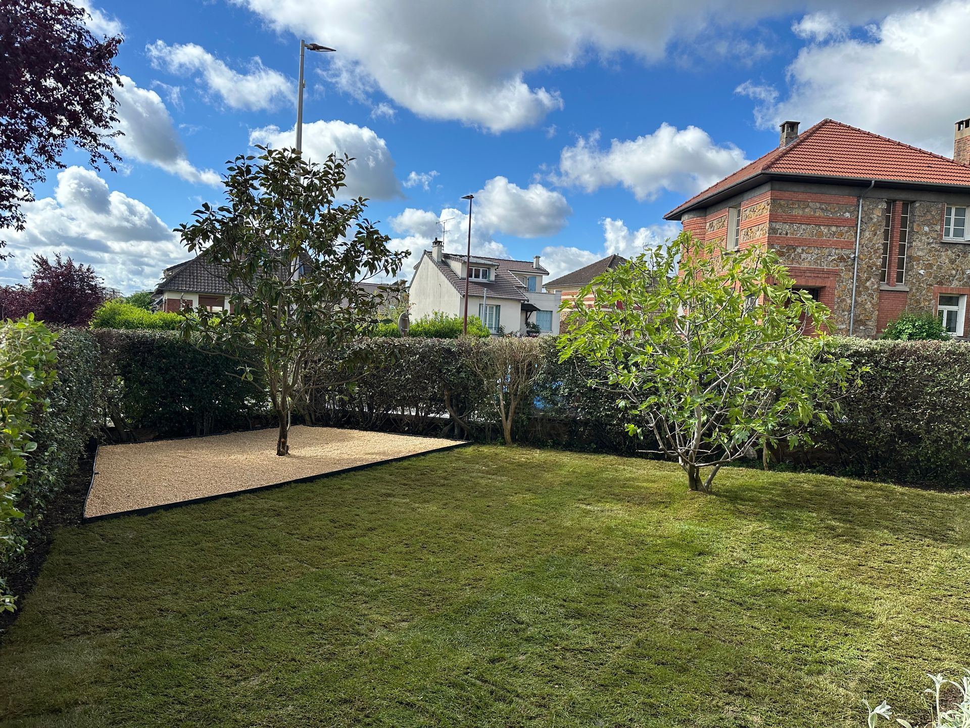 Remise en état d'un jardin