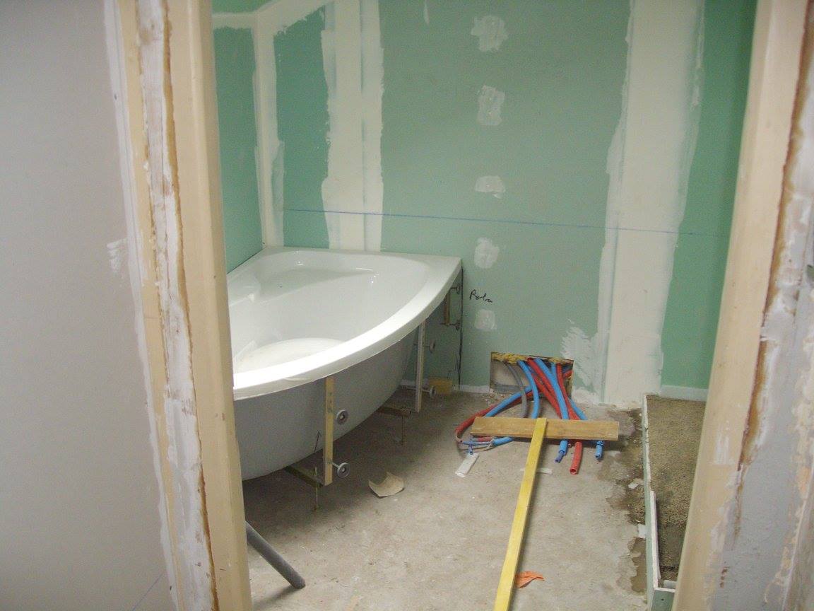 Réfection d'une salle de bains