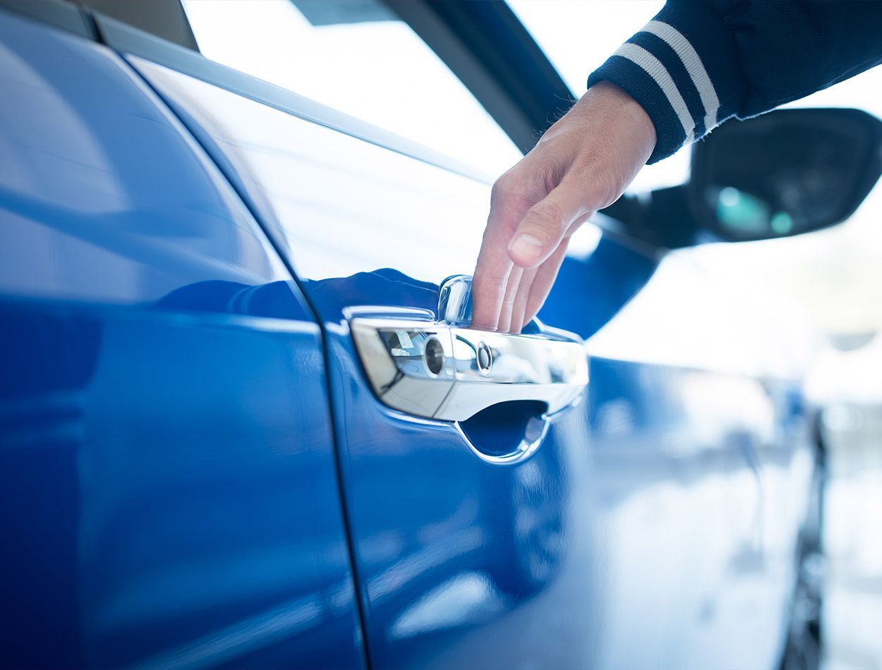 Ouverture d'une portière 