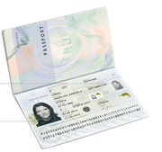 Passeport détouré