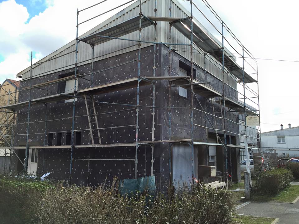 Ravalement de façade avant