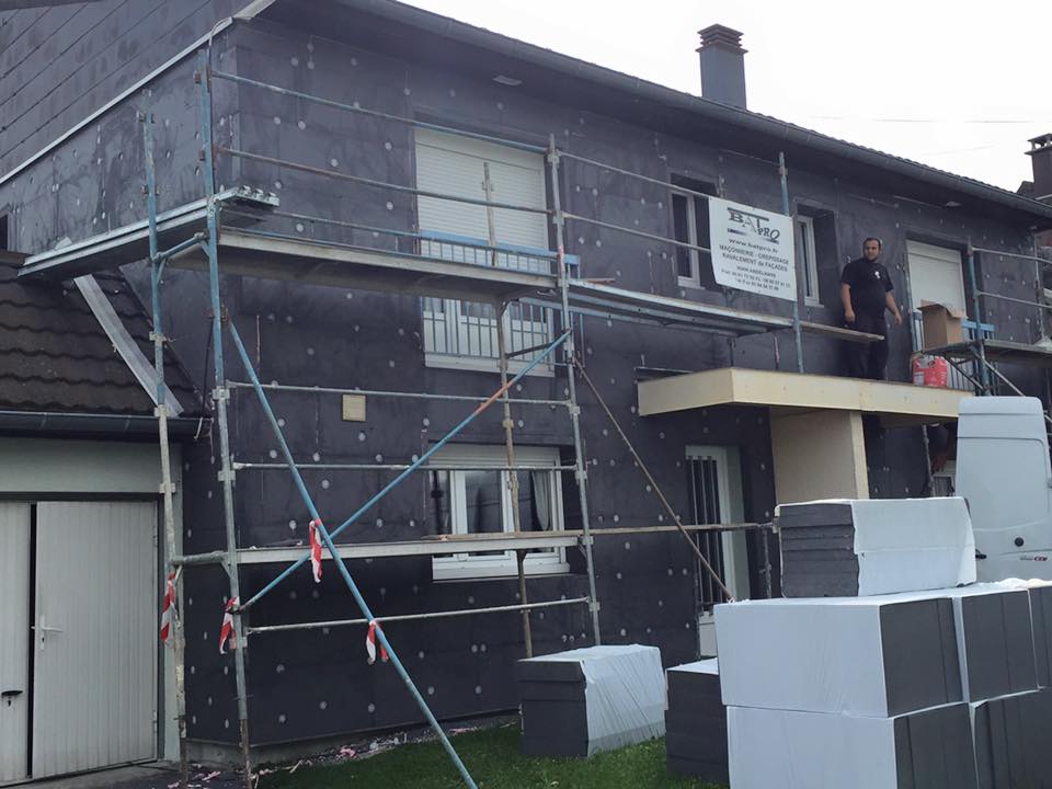 Isolation par l'extérieur avant