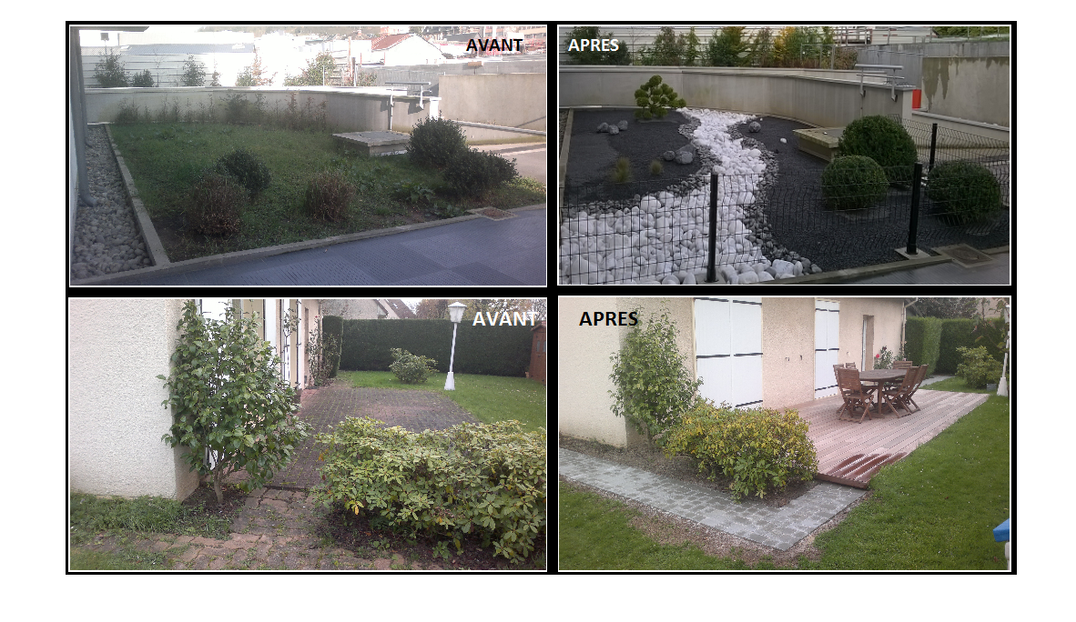 Une maison rouge avec une terrasse