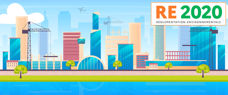 Une image d'une ville dans le futur