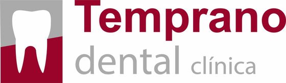 Un logotipo para la clínica dental temprana con un diente.