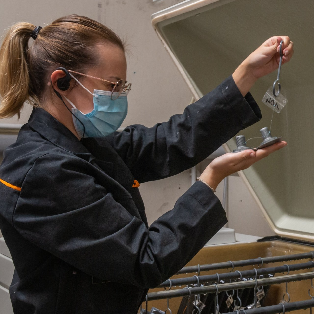 Contrôle et étiquetage produits après traitement