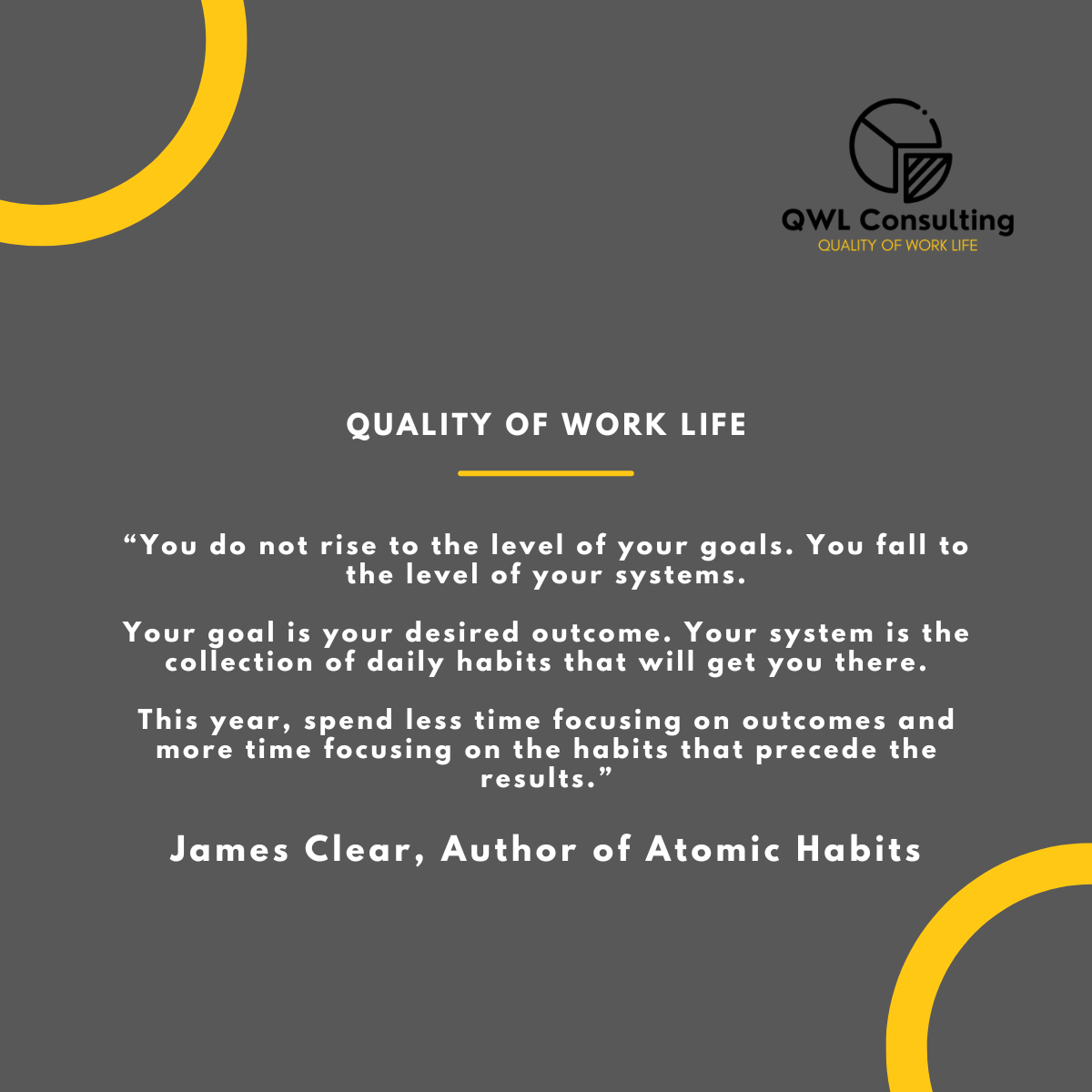 Quote James Clear, Atomic Habits