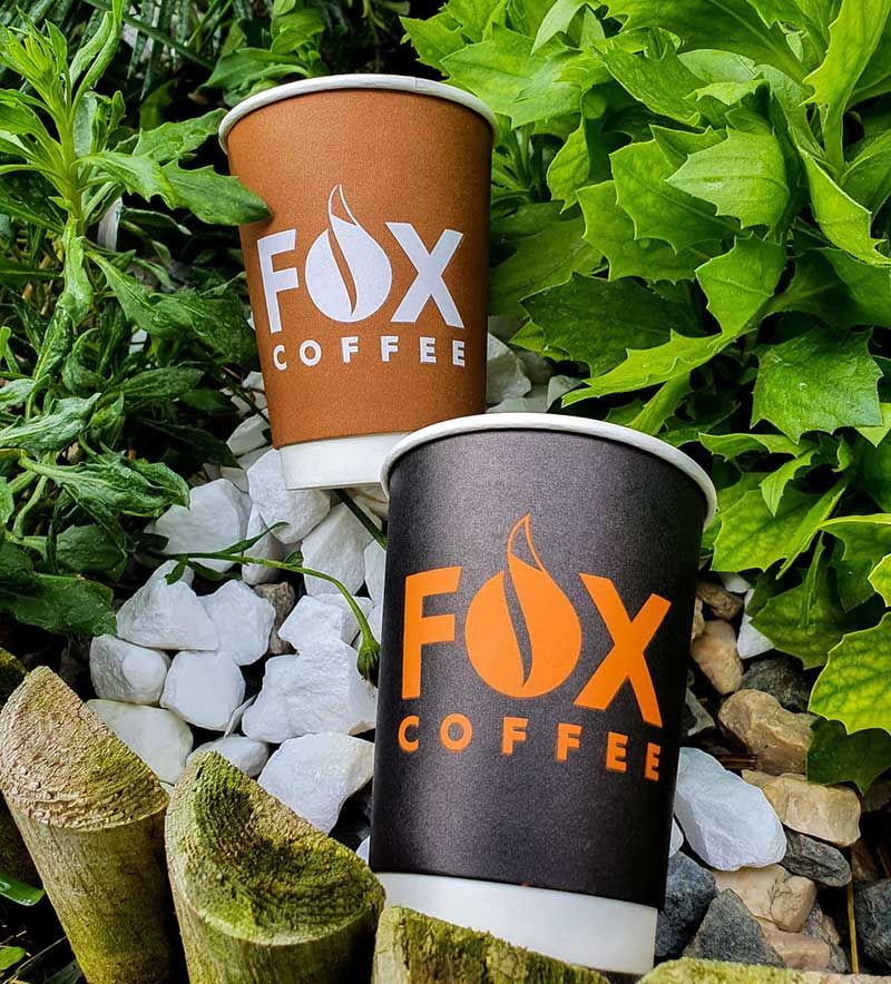 Χάρτινα μαύρο και καφέ FOX