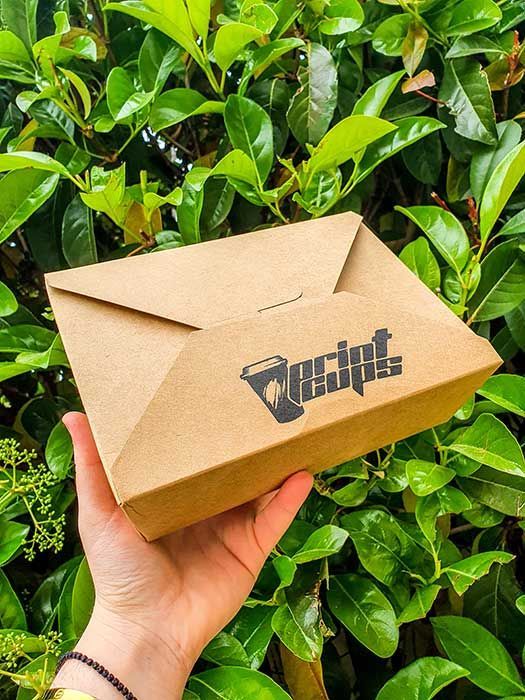 Εκτύπωση σε κουτί τροφίμων