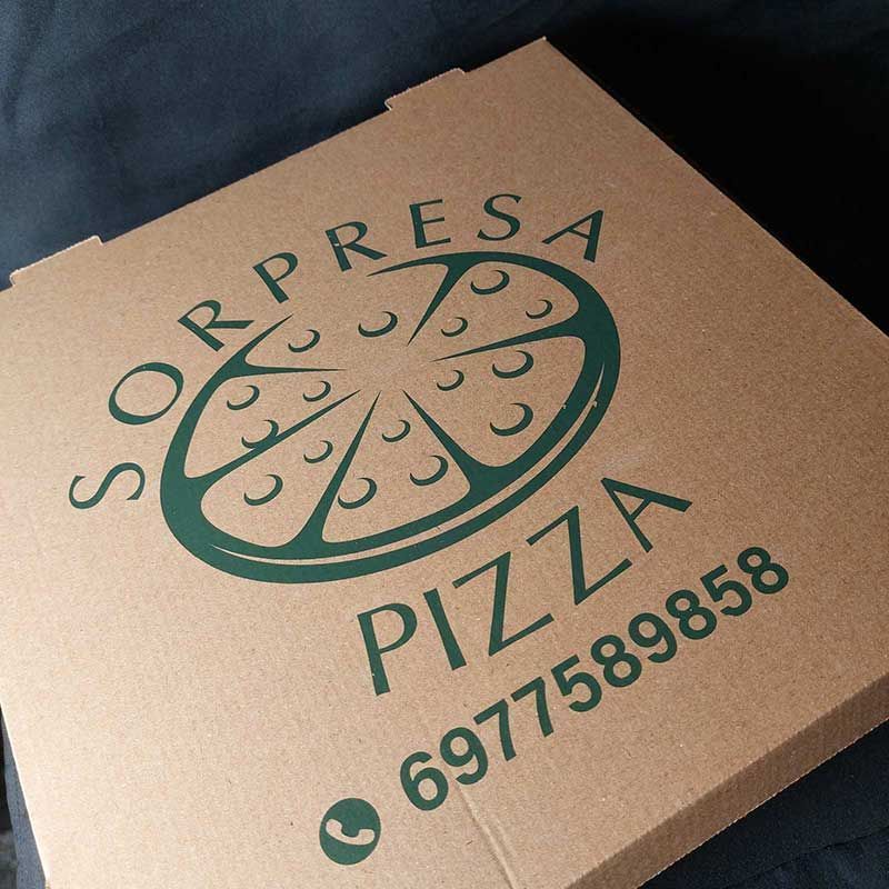Εκτυπώσεις σε Κουτί Πίτσας & Συσκευασίες Τροφίμων