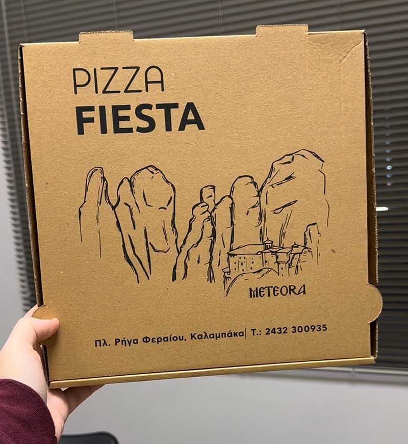Εκτυπώσεις σε Κουτί Πίτσας & Συσκευασίες Τροφίμων