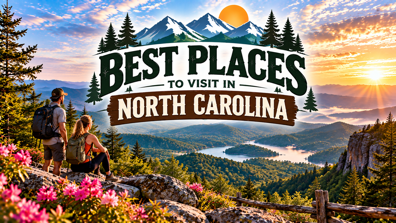 Best restaurants in Mars Hill, NC, with mountain-town dining at sunset and plated food in the foreground