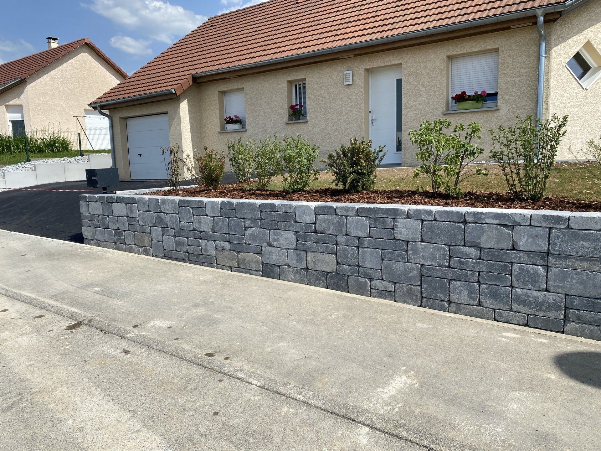 Création bloc de plantes