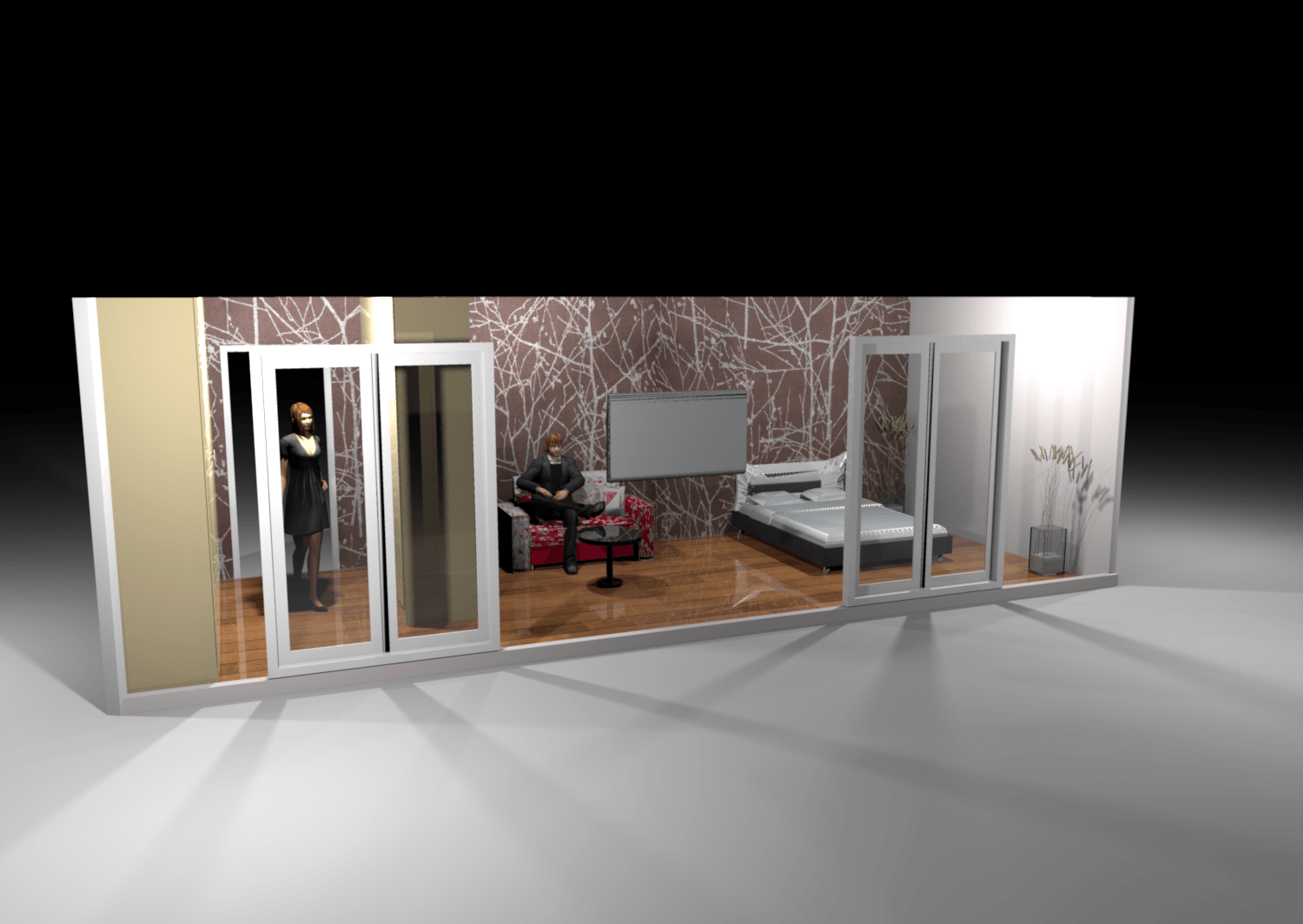 Aménagement d'une chambre parentale