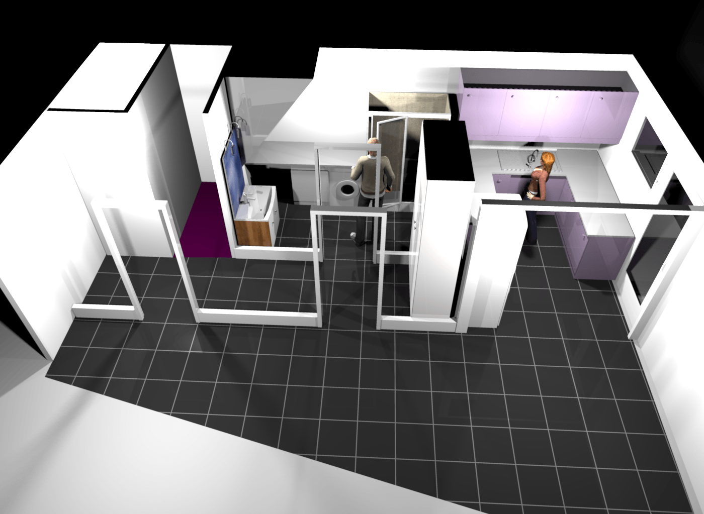 Agencement espace de vie