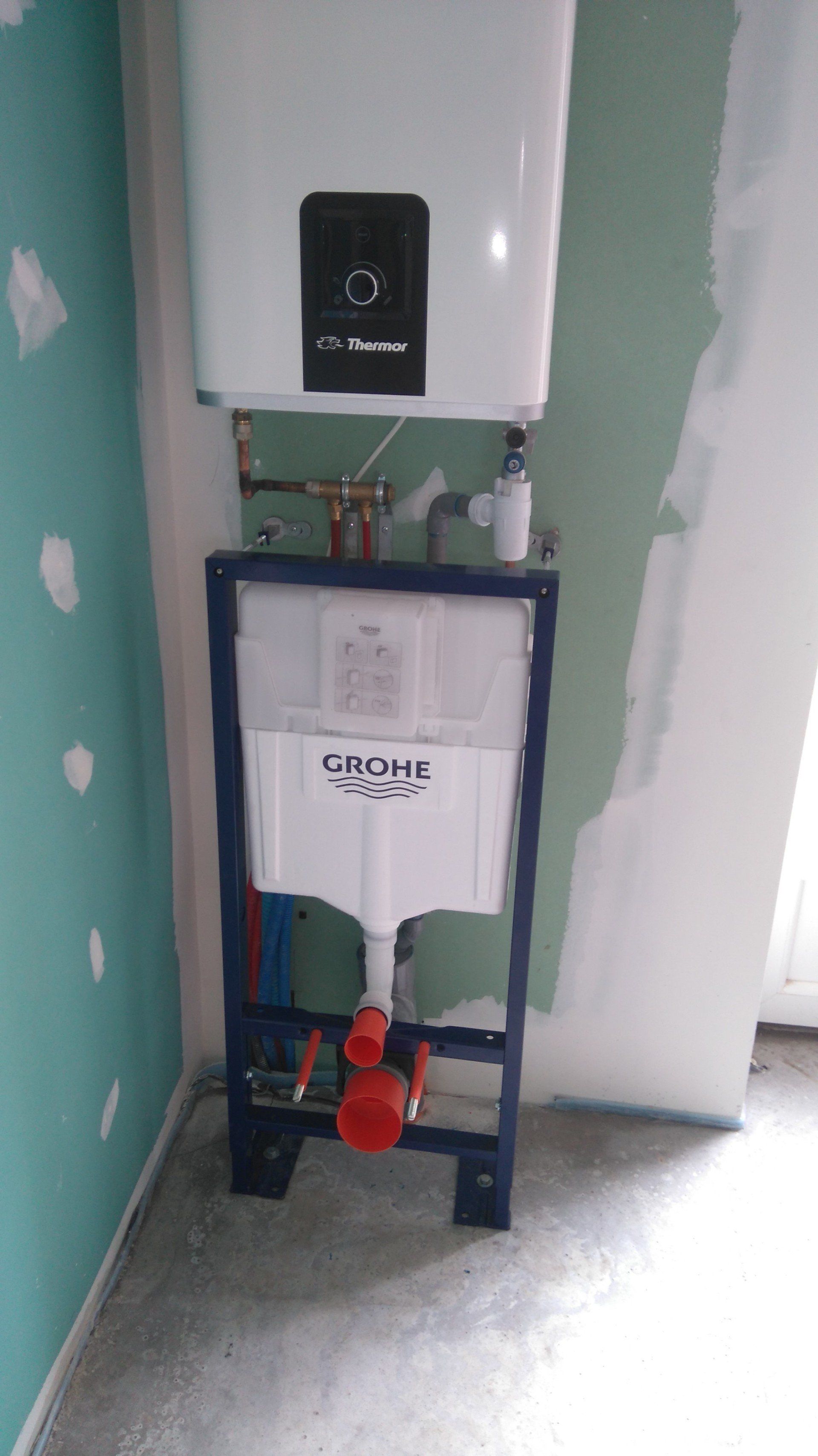 Chauffe-eau plat VC suspendu