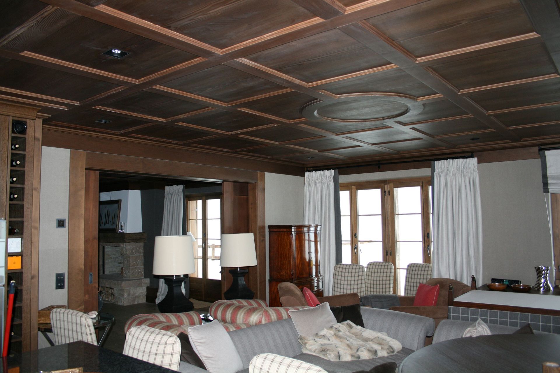 Boiserie plafond - Ebénisterie Doutez SA - Epagny Gruyère