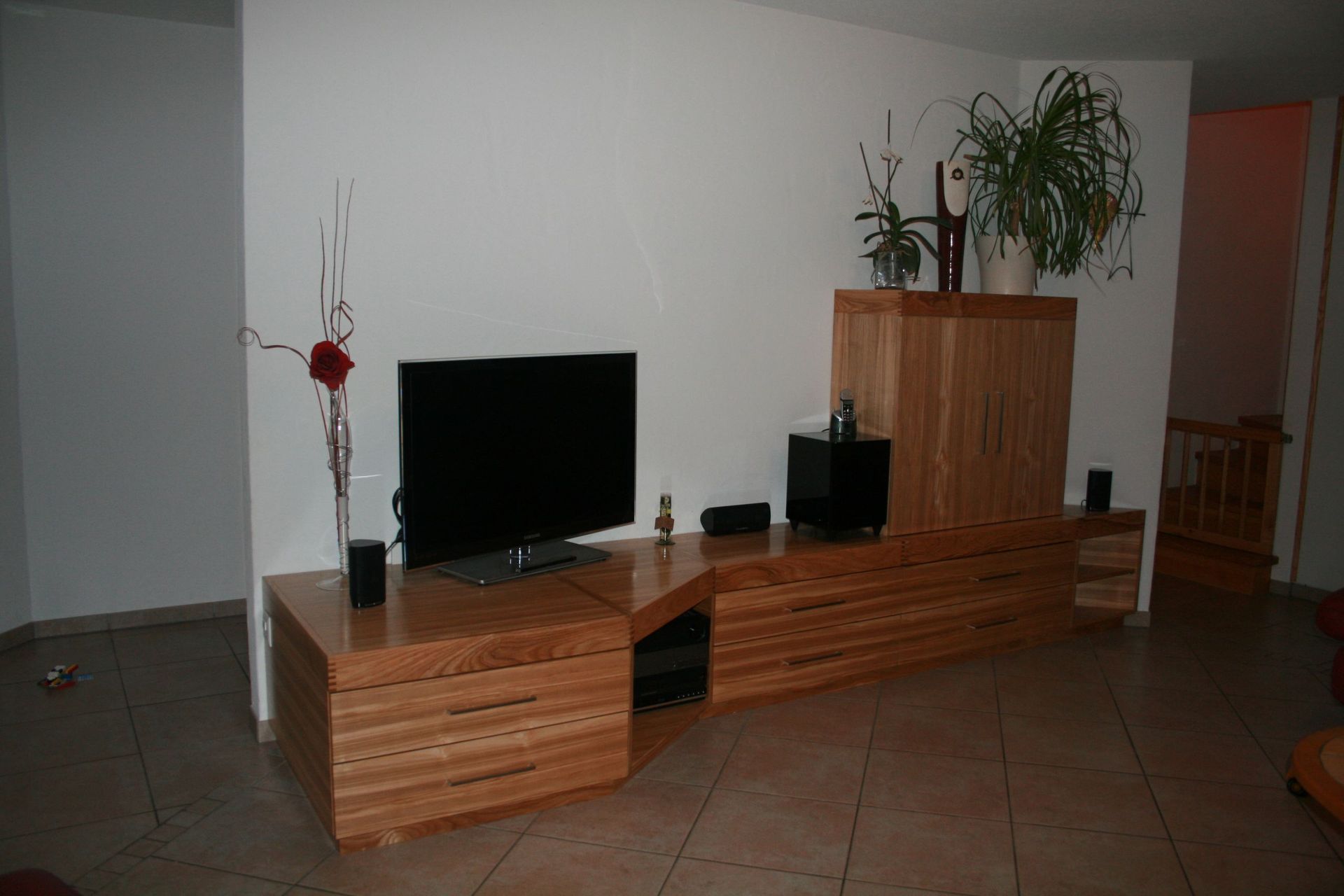 Meuble bas salon - Ebénisterie Doutez SA - Epagny Gruyère