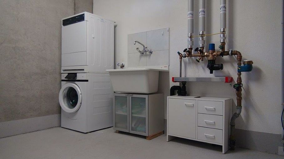 Waschraum in Sent - Vital Sanitär-Heizung GmbH - Sent