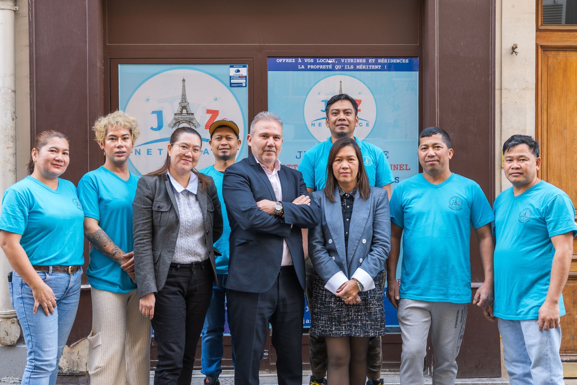 Équipe de Jaz Nettoyage.