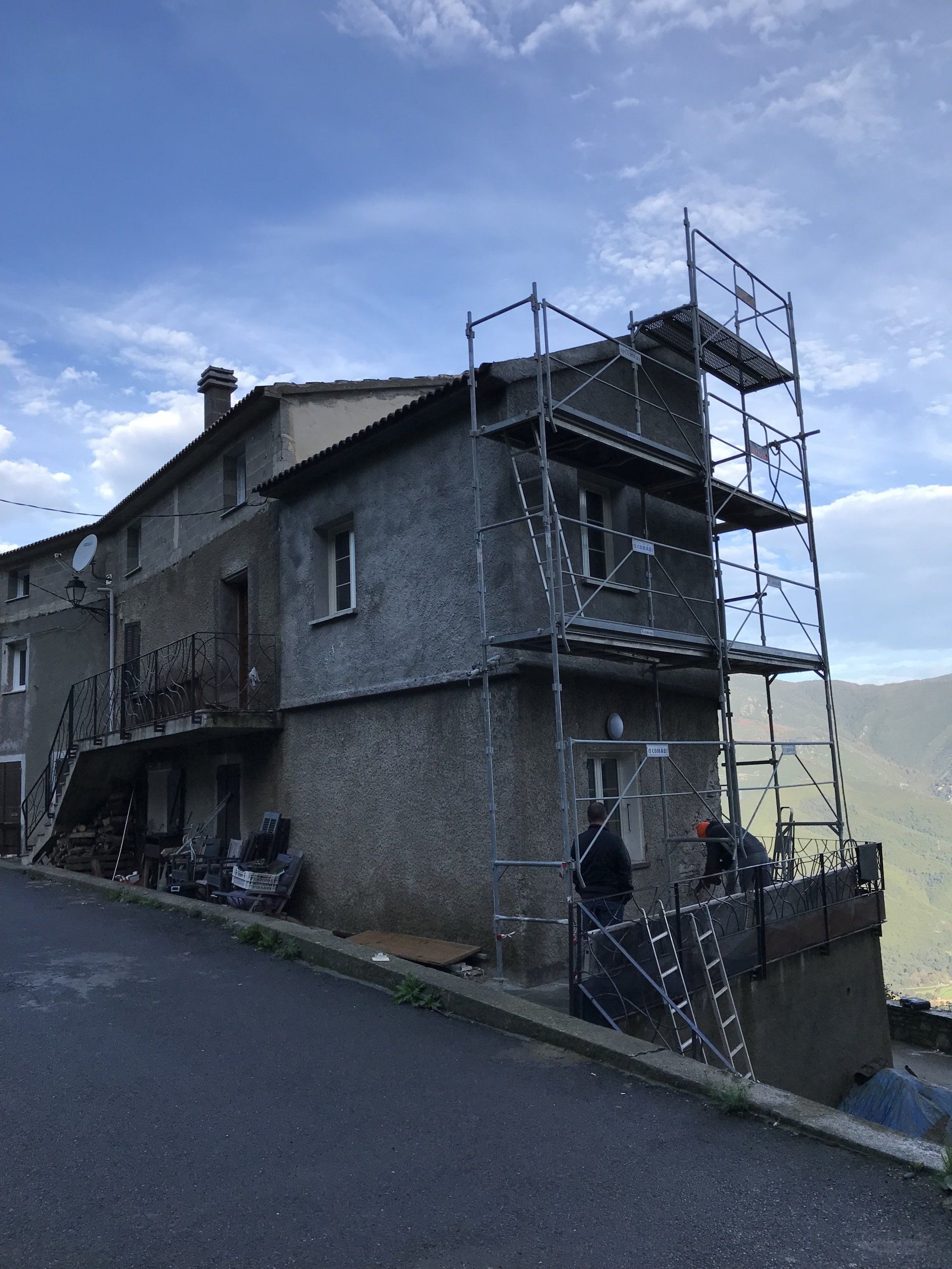 Réfection d'une maison de village