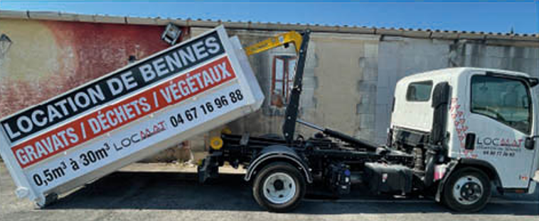 Location benne amovible