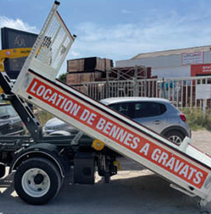 Location petite benne à gravat