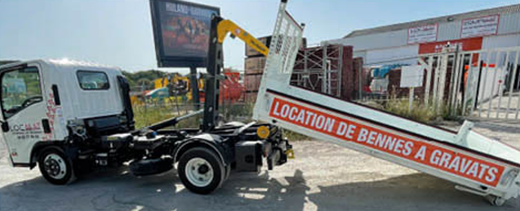 Location camion benne