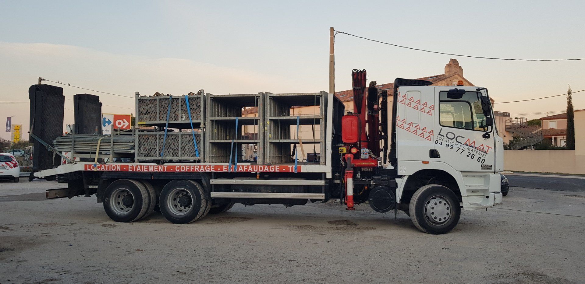 échafaudage sur-mesure