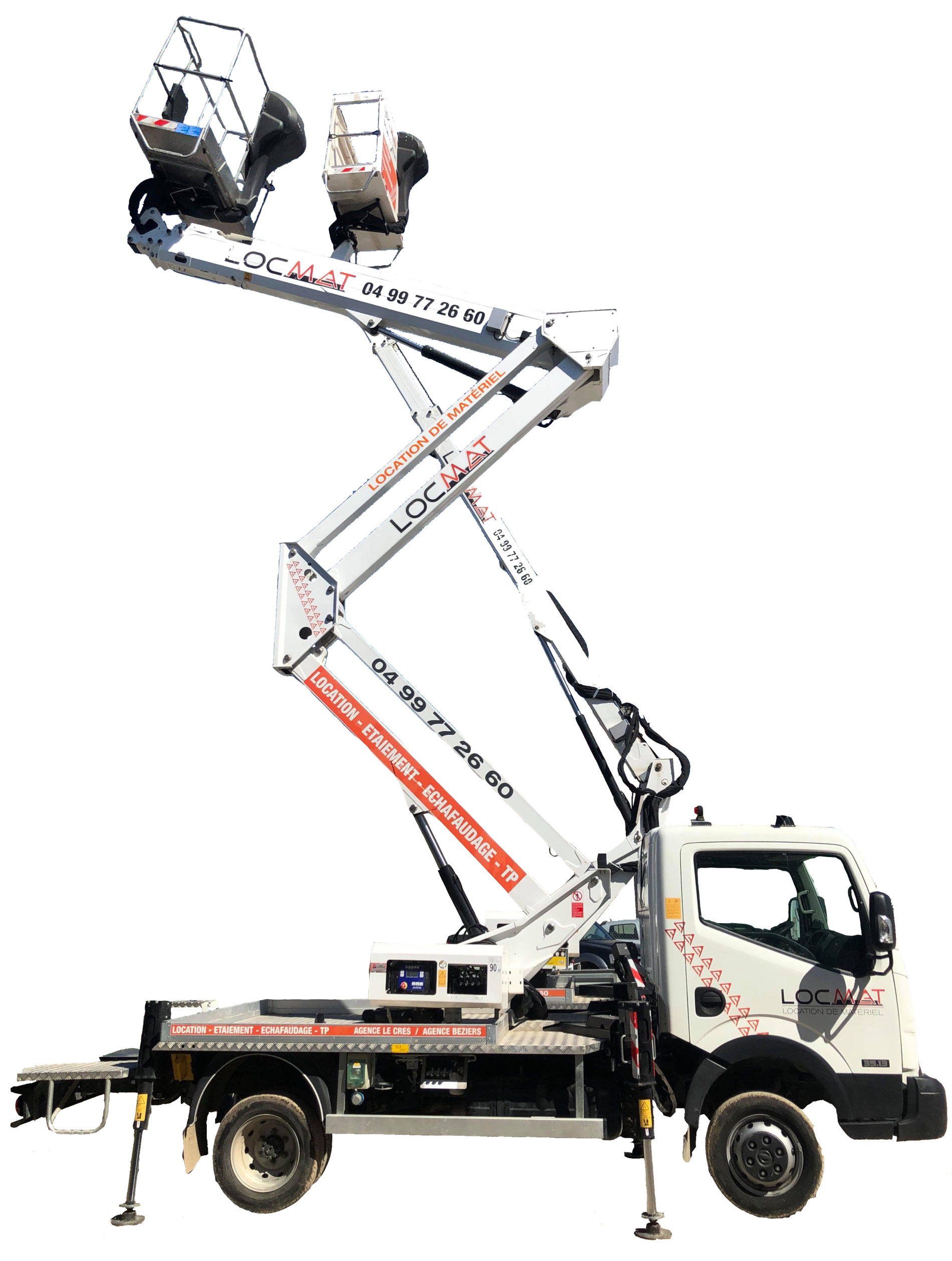 Location nacelle plateau