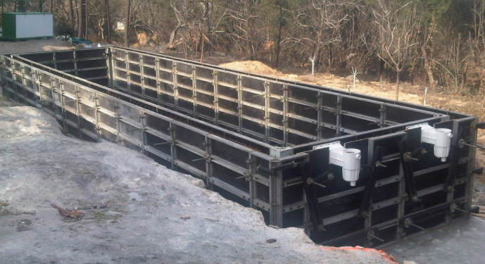 Location coffrage béton armé