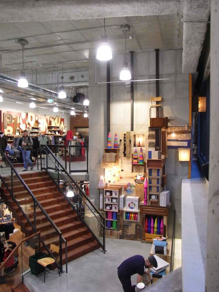 Hendlmeier Objektdesign Büros & Shops | Geschäft über mehrere Etagen