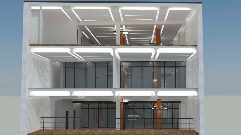 Hendlmeier Objektdesign Planung | mehrstöckiges Bürogebäude