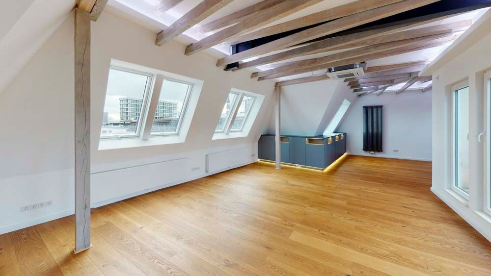 Hendlmeier Objektdesign Küchen | Küche im Dachgeschoss