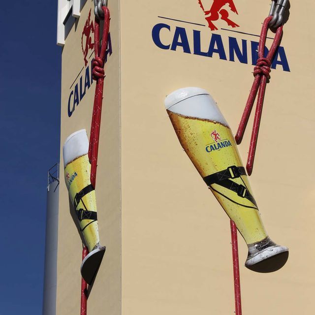 Calanda | Fassaden Inszenierung | Nachbau | Bierglas | Deko | Reto Melchior GmbH | Zürich | Wetzikon