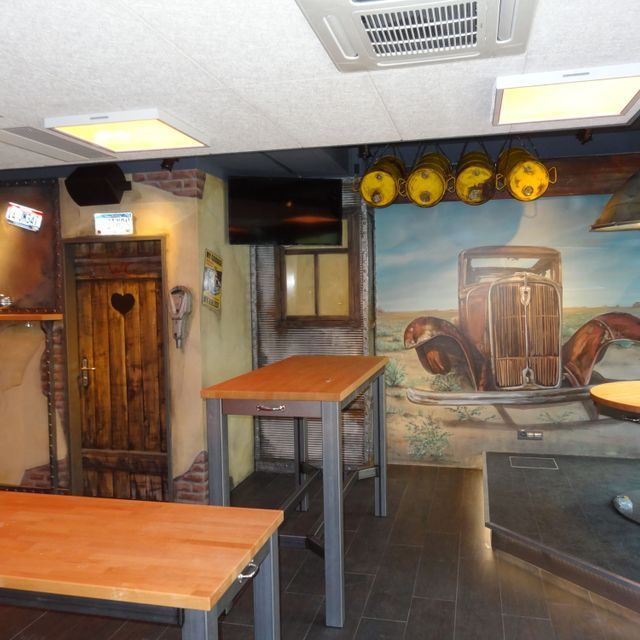  Mauerwerk Imitation | Illusionsmalerei | Dekor, Kulissen & Messebau | Reto Melchior GmbH | Zürich | Wetzikon