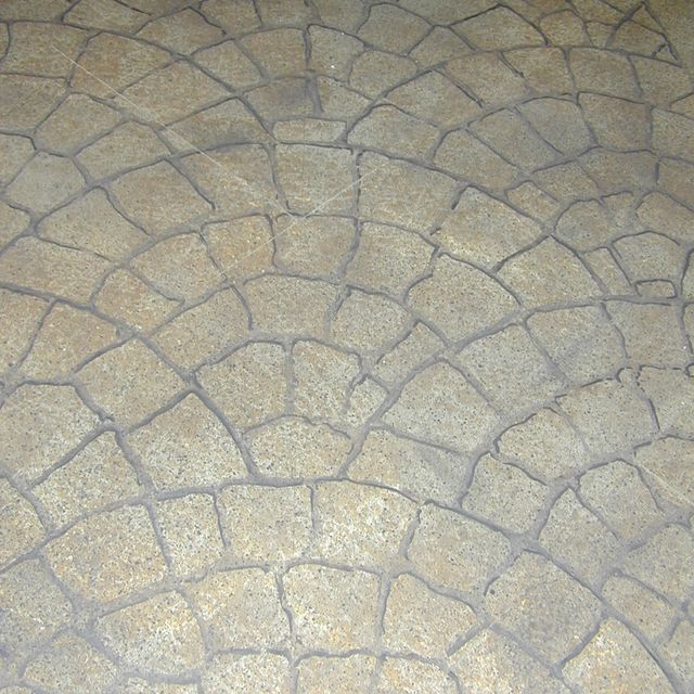 Kopfsteinpflaster gemalt | Illusionsmalerei | Dekor, Kulissen & Messebau | Reto Melchior GmbH | Zürich | Wetzikon