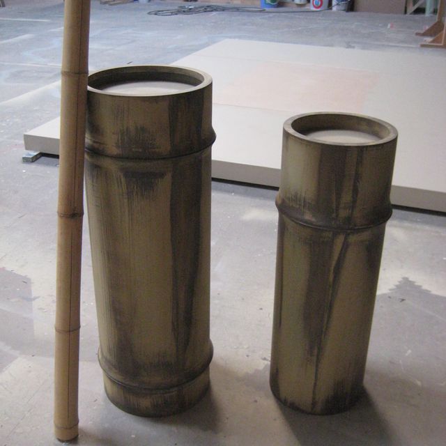 Bambusimitation | Dekomalerei | Illusionsmalerei | Dekor, Kulissen & Messebau | Reto Melchior GmbH | Zürich | Wetzikon