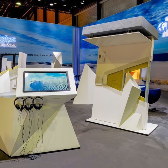 Stand für Messe | Dekor, Kulissen & Messebau | Reto Melchior GmbH | Zürich | Wetzikon | Querschnitt | Möbel