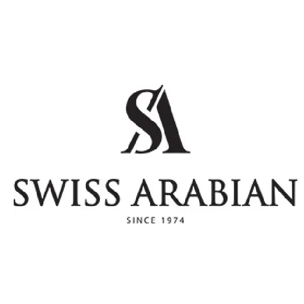 Logotipo de Swiss Arabian, con el icono estilizado