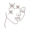 Neurosparkle Picture Logo - Ivory & Brown