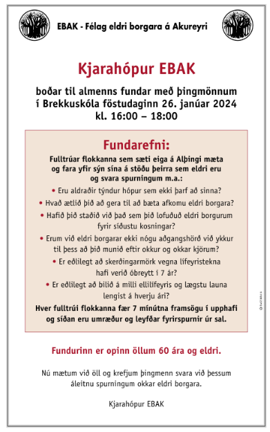Kjarahópur EBAK