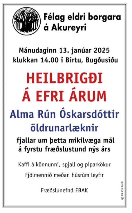 Heilbrigði á efri árum