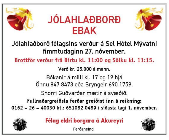 Jólahlaðborð