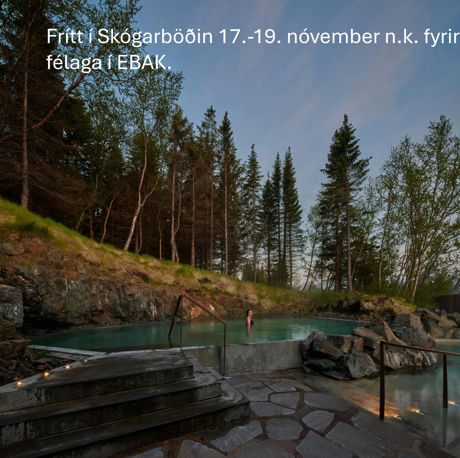 Boð í Skógarböðin