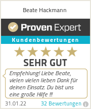 Proven Expert | Beate Hackmann Unternehmensberatung